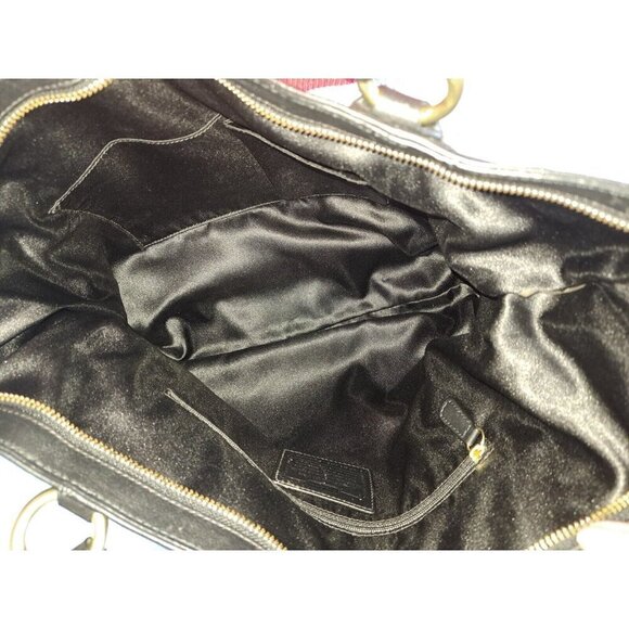Coach Campbell Black Satchel Handbag Business Tote F24683 NO SHOULDER STRAP - Picture 9 of 15